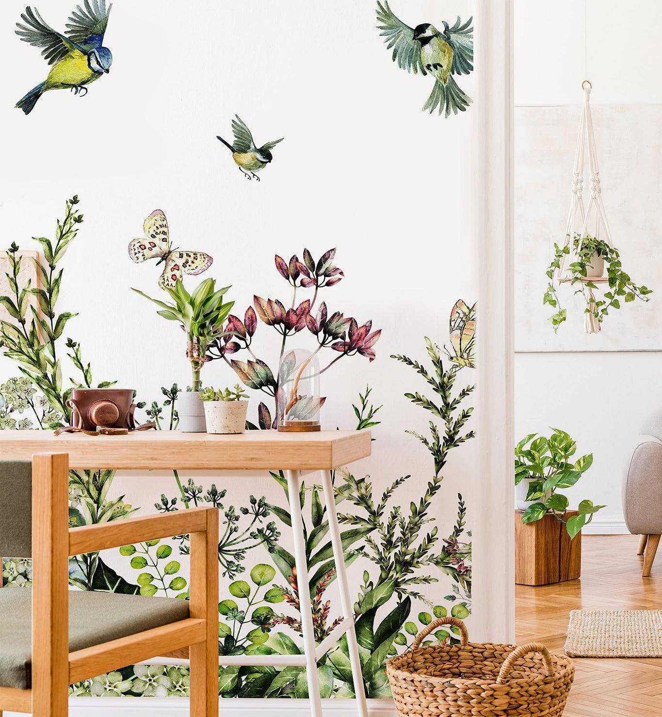 Herbs Wild Flowers - Walltrendz