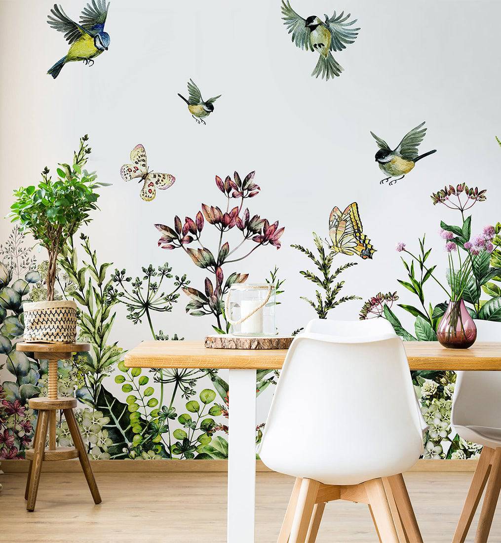 Herbs Wild Flowers - Walltrendz