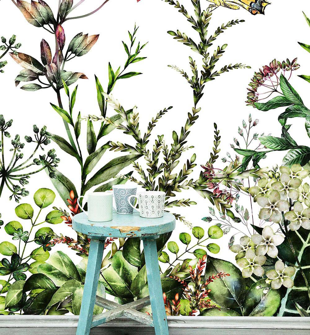 Herbs Wild Flowers - Walltrendz