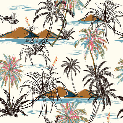 Island  Palm - Walltrendz