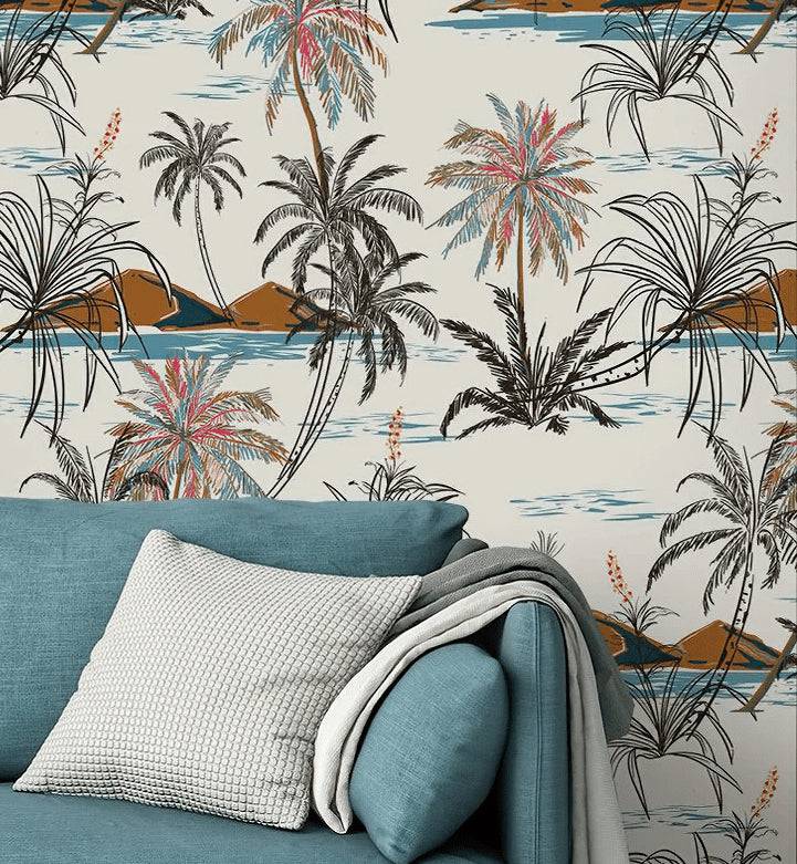 Island  Palm - Walltrendz