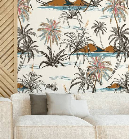 Island  Palm - Walltrendz