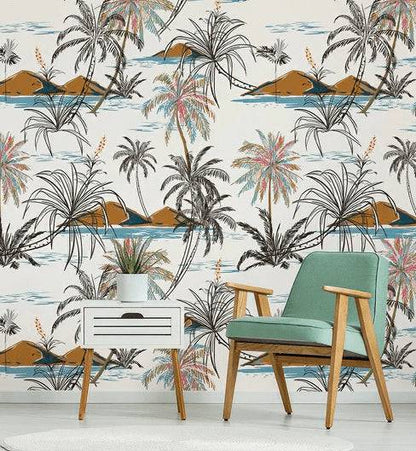 Island  Palm - Walltrendz