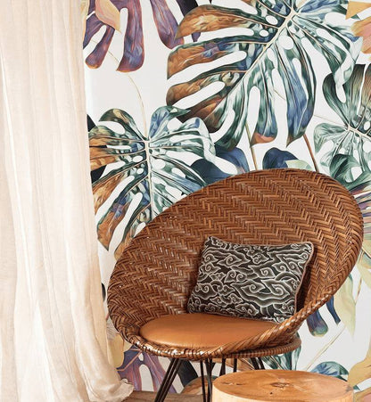 Monstera Hand Painted - Walltrendz