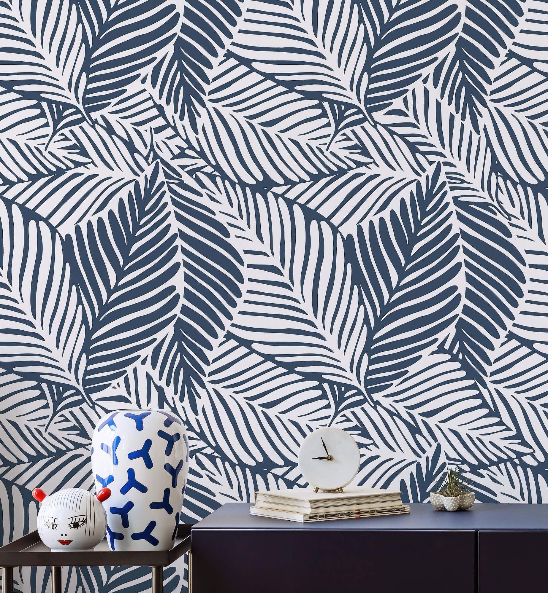 Modern Large Leaf - Walltrendz