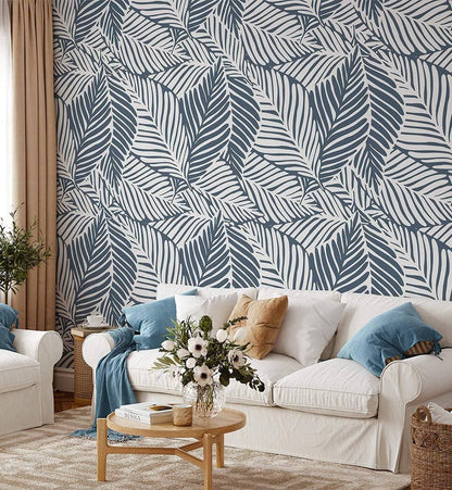 Modern Large Leaf - Walltrendz