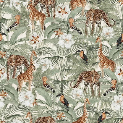 Forest Animal Print Wallpaper