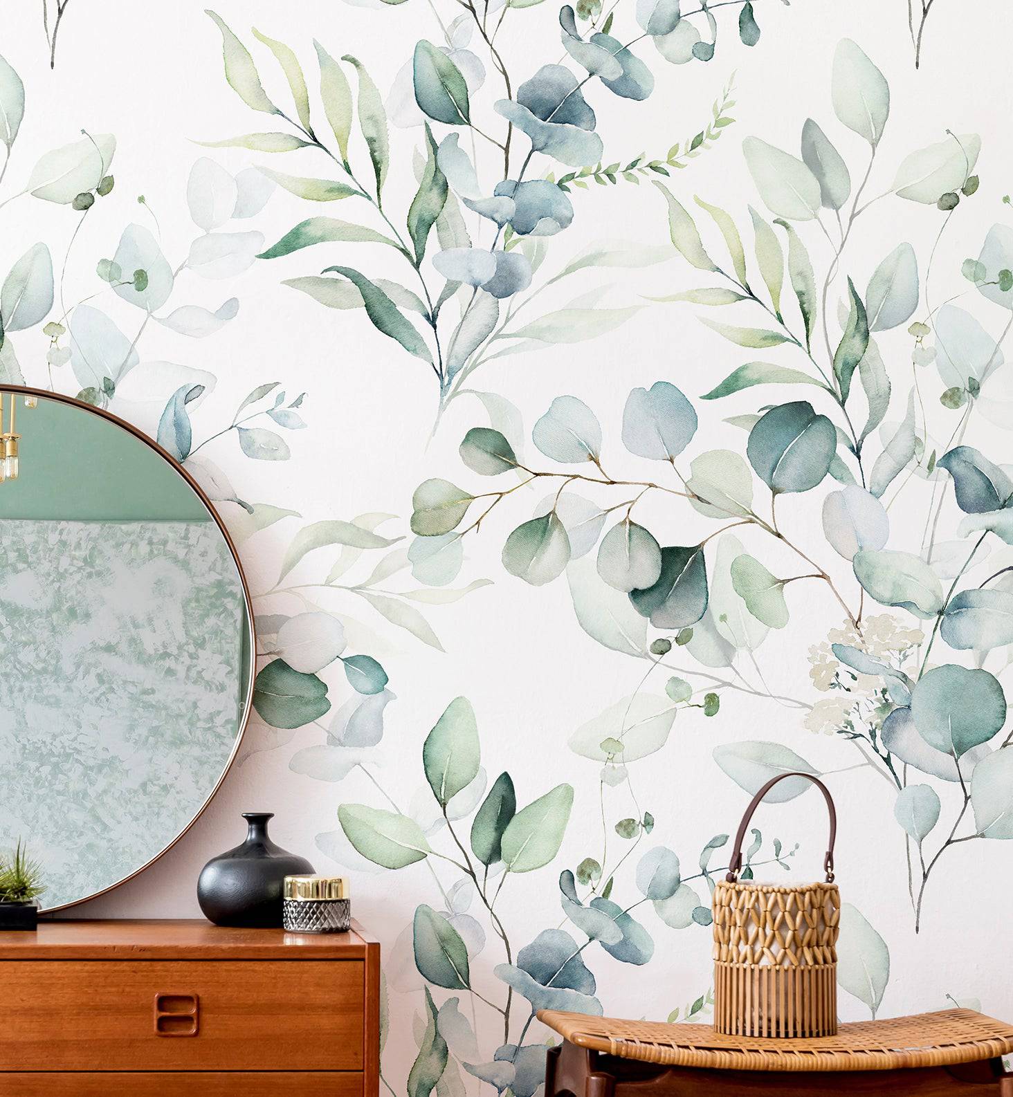 Watercolor Branches - Walltrendz