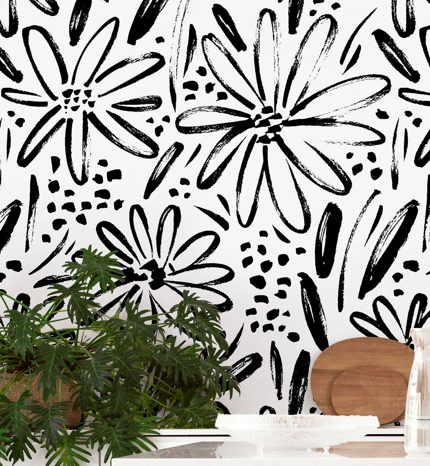 Ink Drawing Herbs - Walltrendz