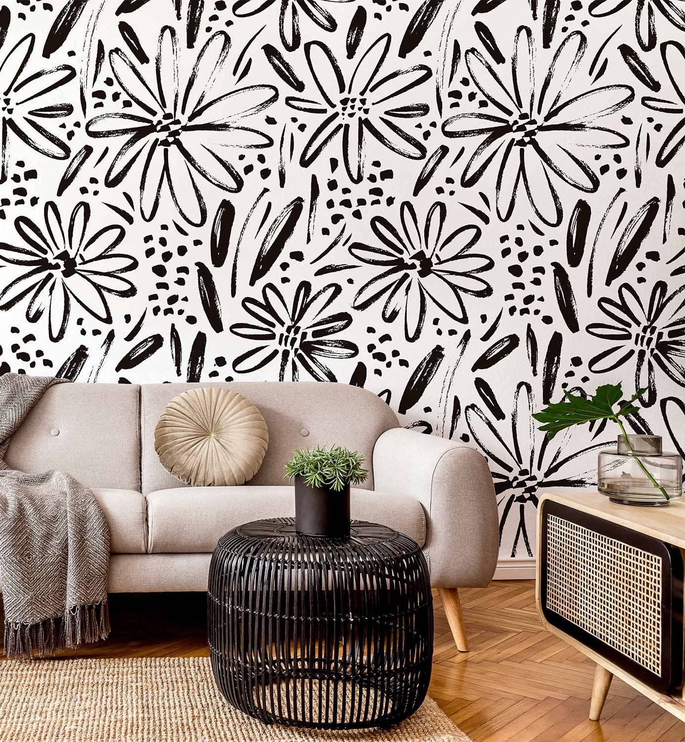 Ink Drawing Herbs - Walltrendz