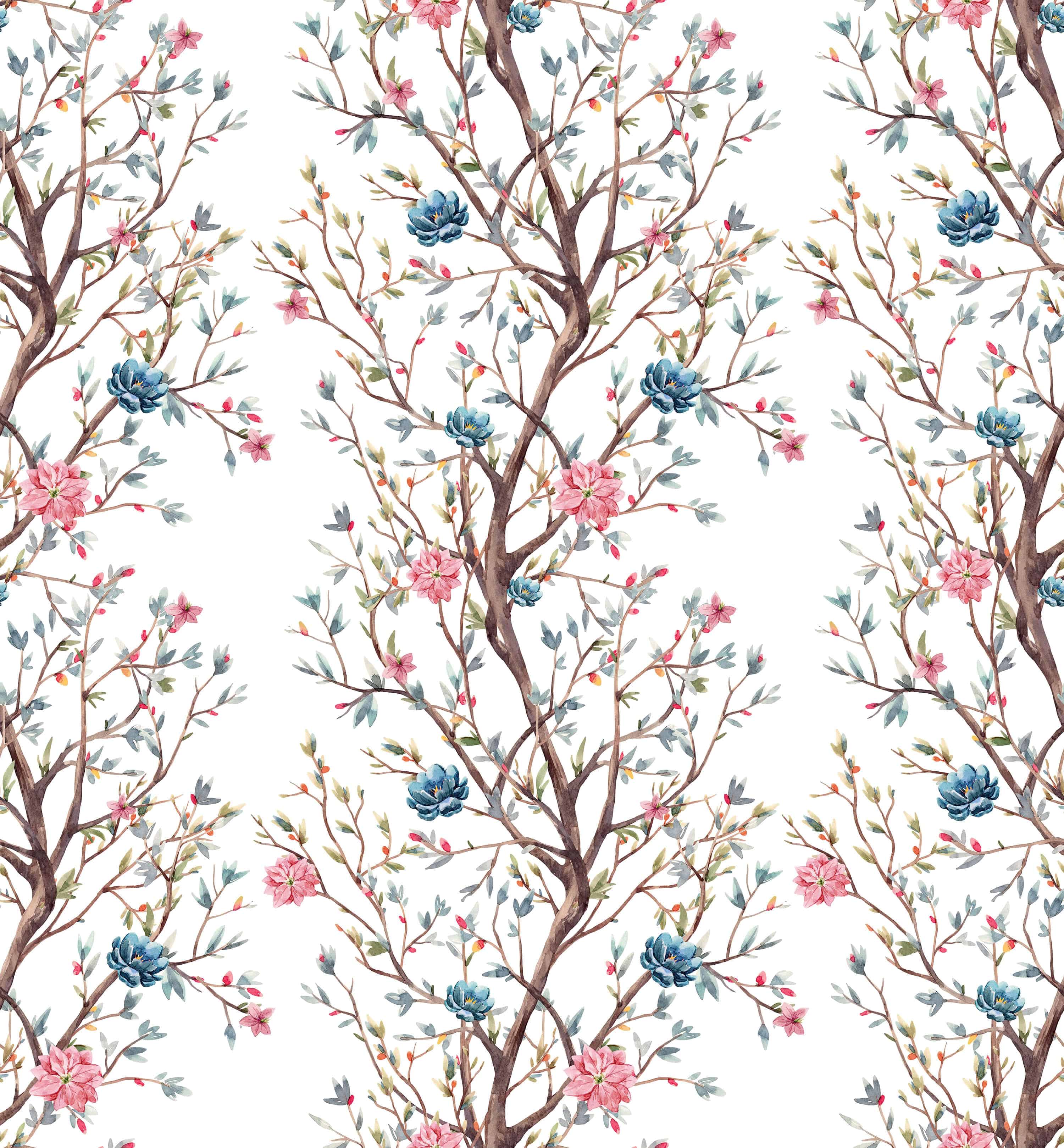 Spring Flowering Tree - Walltrendz