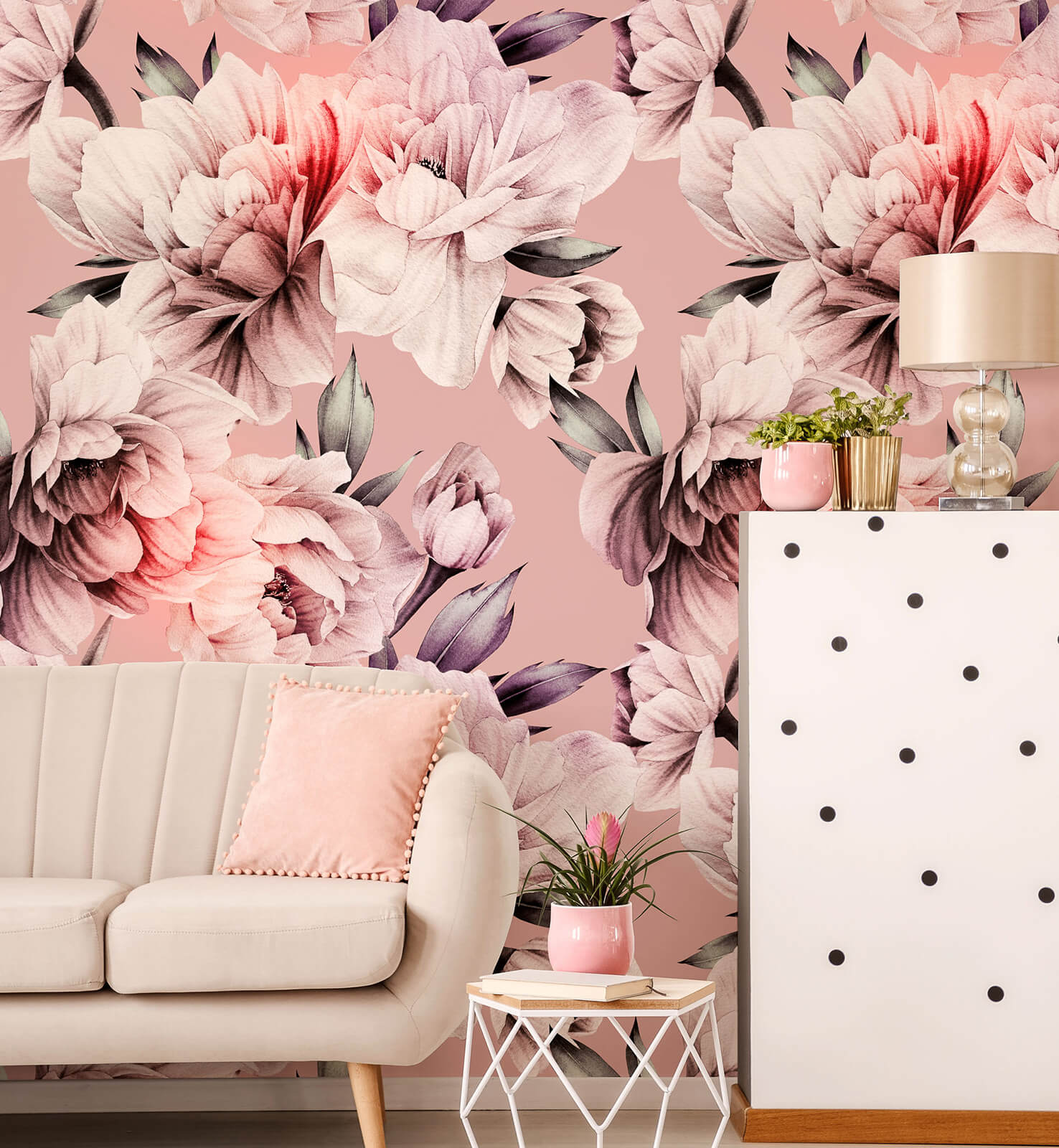 Peonies Summer Wallpaper