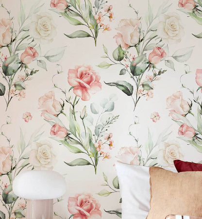 Rose  Floral - Walltrendz