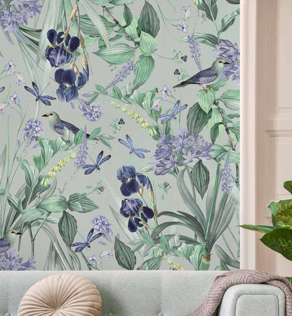 Dragonfly Flower - Walltrendz