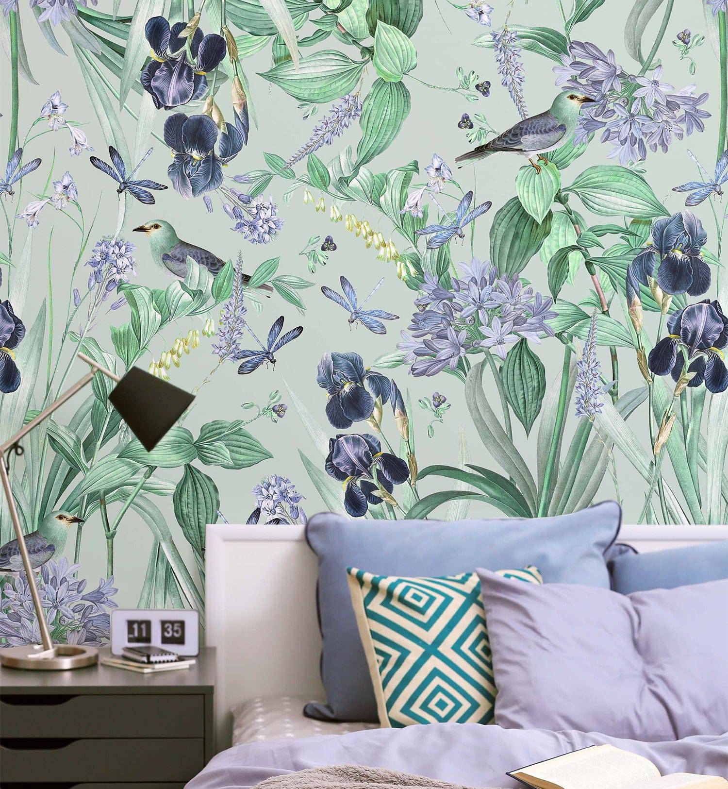 Dragonfly Flower - Walltrendz