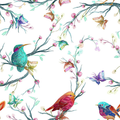 Vintage Cute bird - Walltrendz