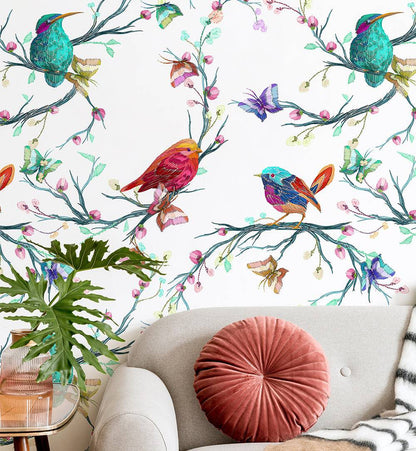 Vintage Cute bird - Walltrendz