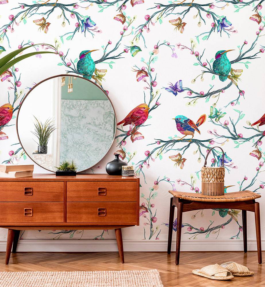 Vintage Cute bird - Walltrendz