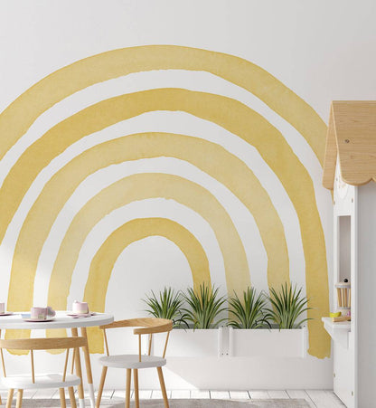 Watercolor Rainbow - Walltrendz