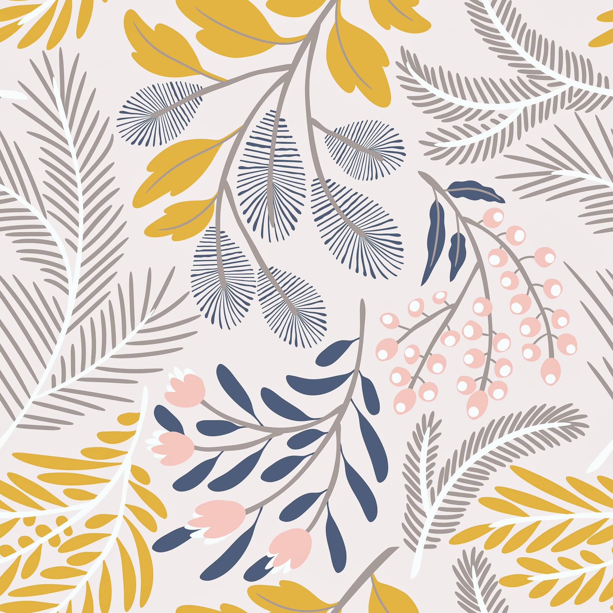 Vintage Leaves - Walltrendz