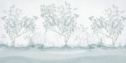 Chinoiserie Handmade Tree Wallpaper