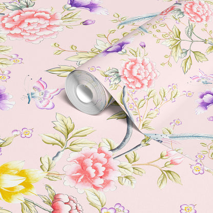 Oriental Chinoiserie Wallpaper