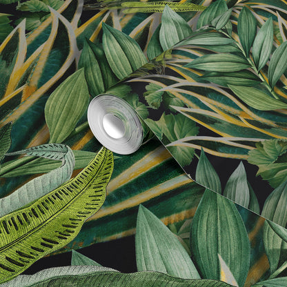 Retro Tropical Style Wallpaper