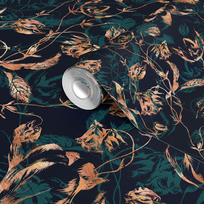 Royal Floral Wallpaper