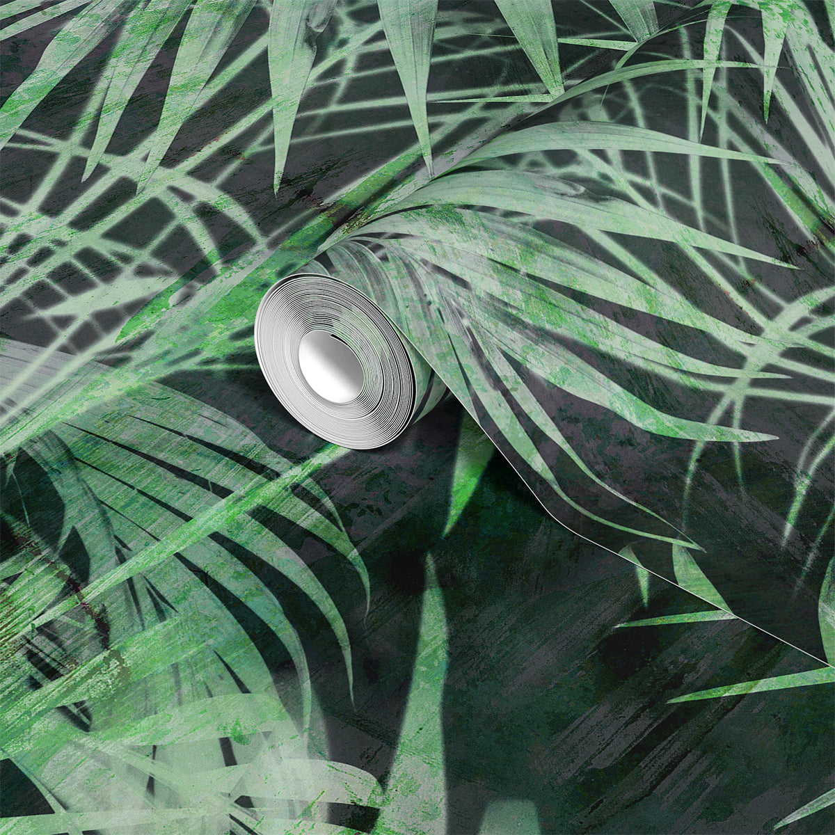 Tropical Exotic leaves  Wallpaper