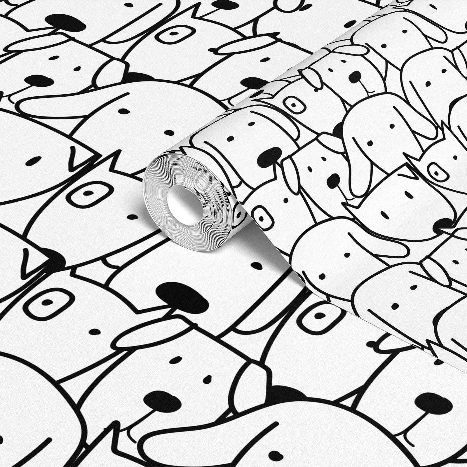 Doodle Art Dog Wallpaper