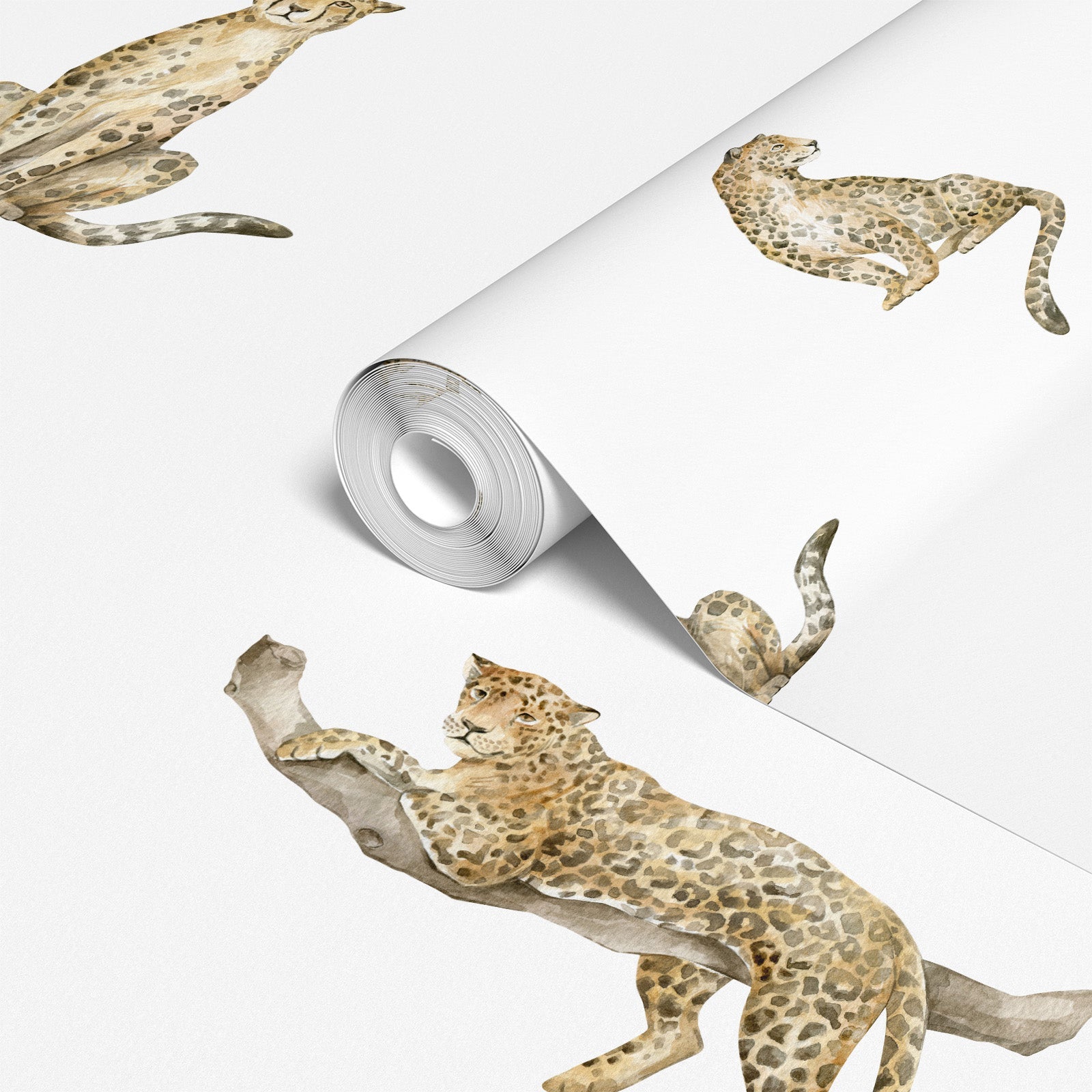 Watercolor Wild Animal Wallpaper