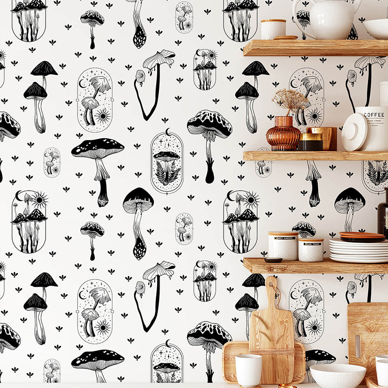 Kitchen wallpaper design from Walltrendz
