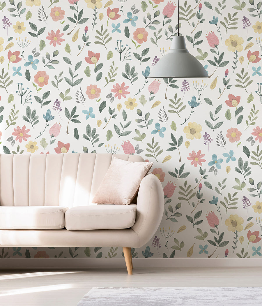 Stylish wallpaper for living rooms by Walltrendz
