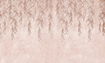 Willow Rain Branches Wallpaper