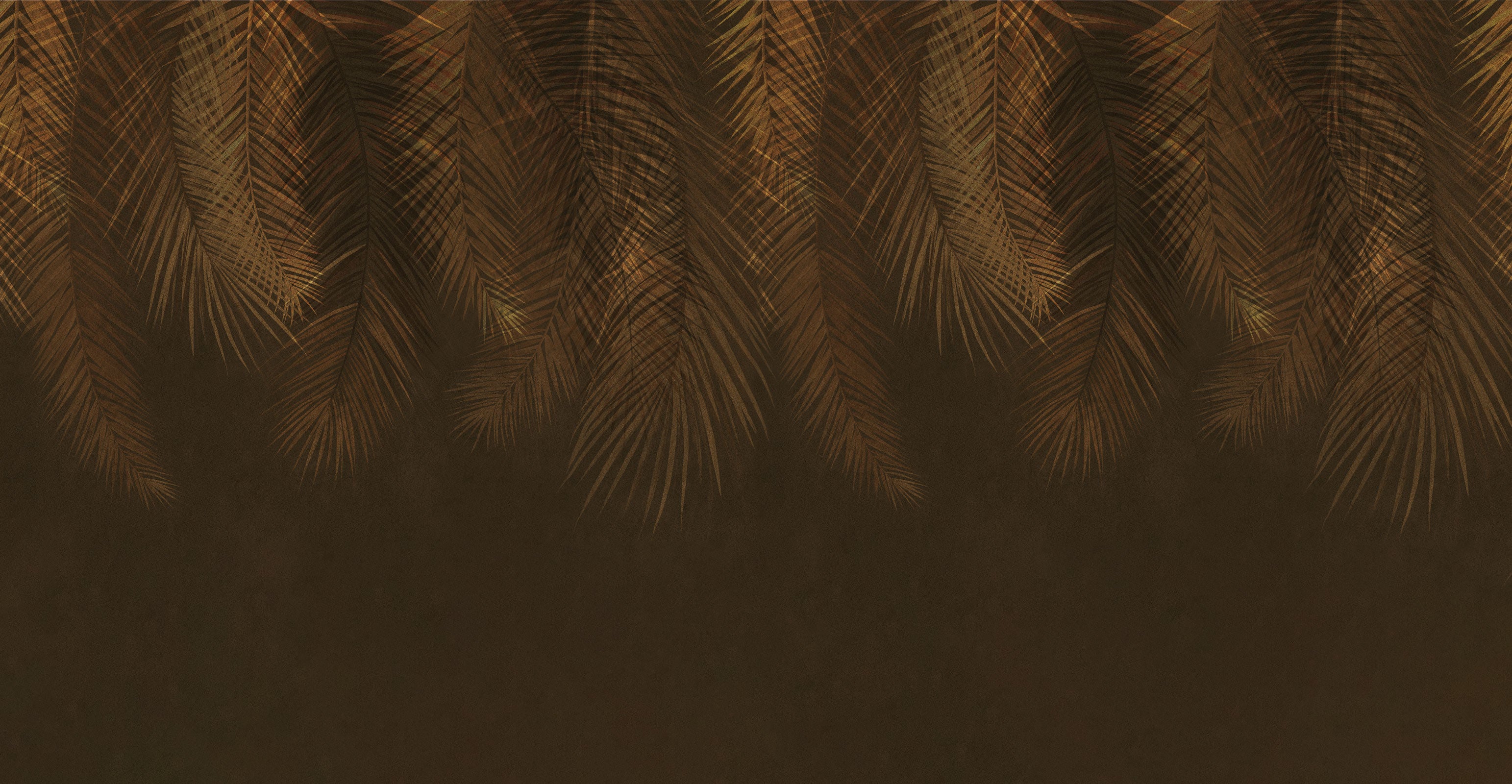 Hand Drawn Mural Leave Wallpaper