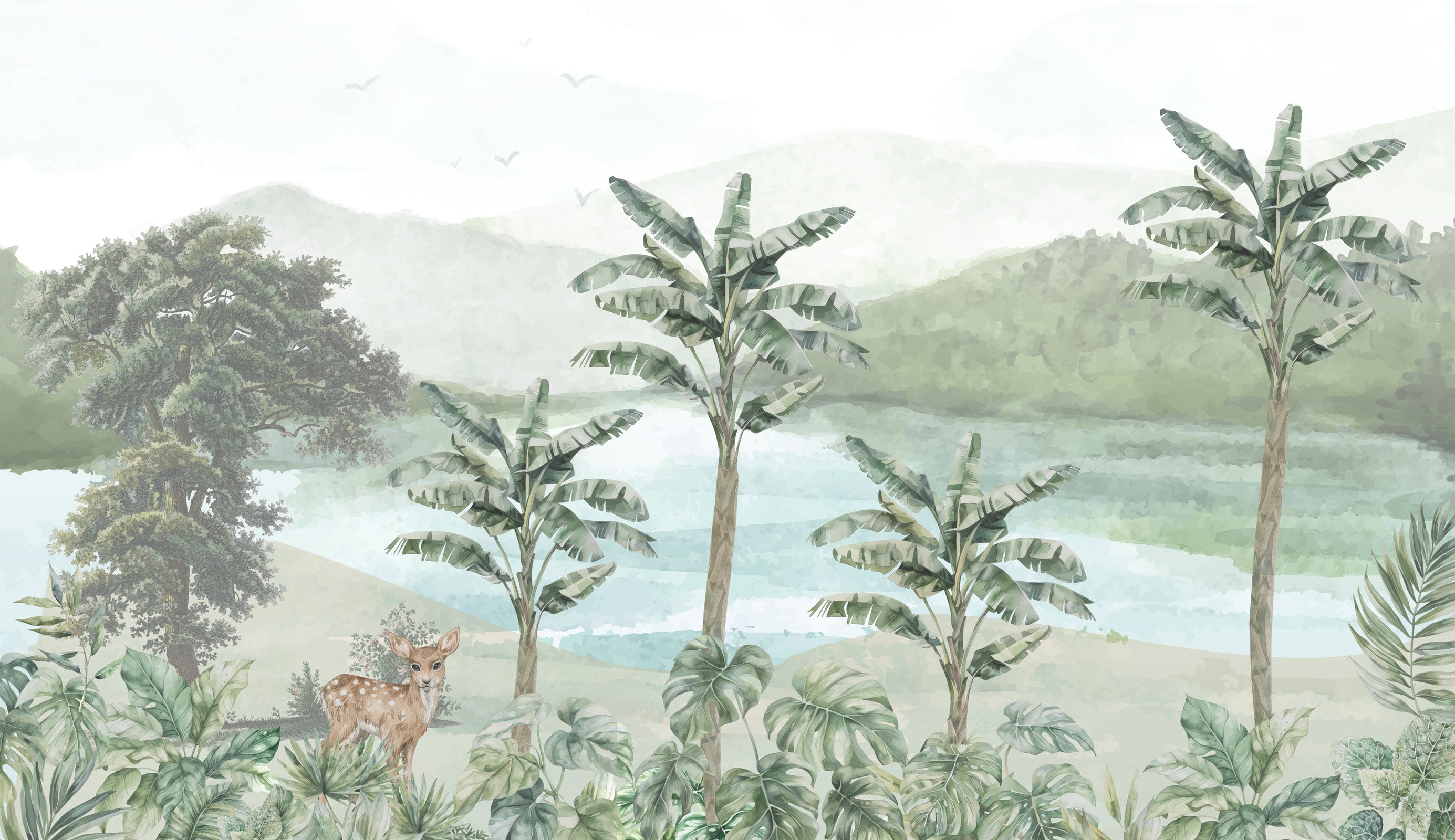 Landscape Tropical Forest wallpaper