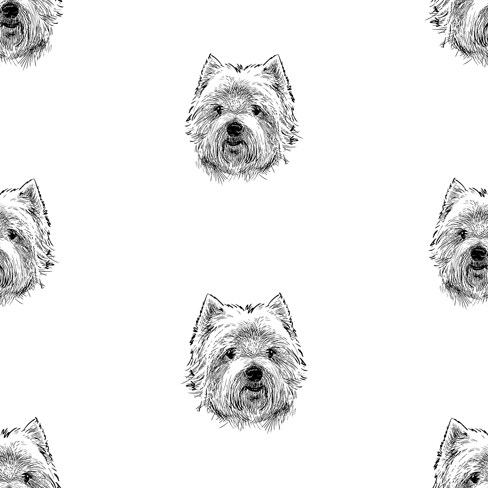 Cute Dog Face wallpaper