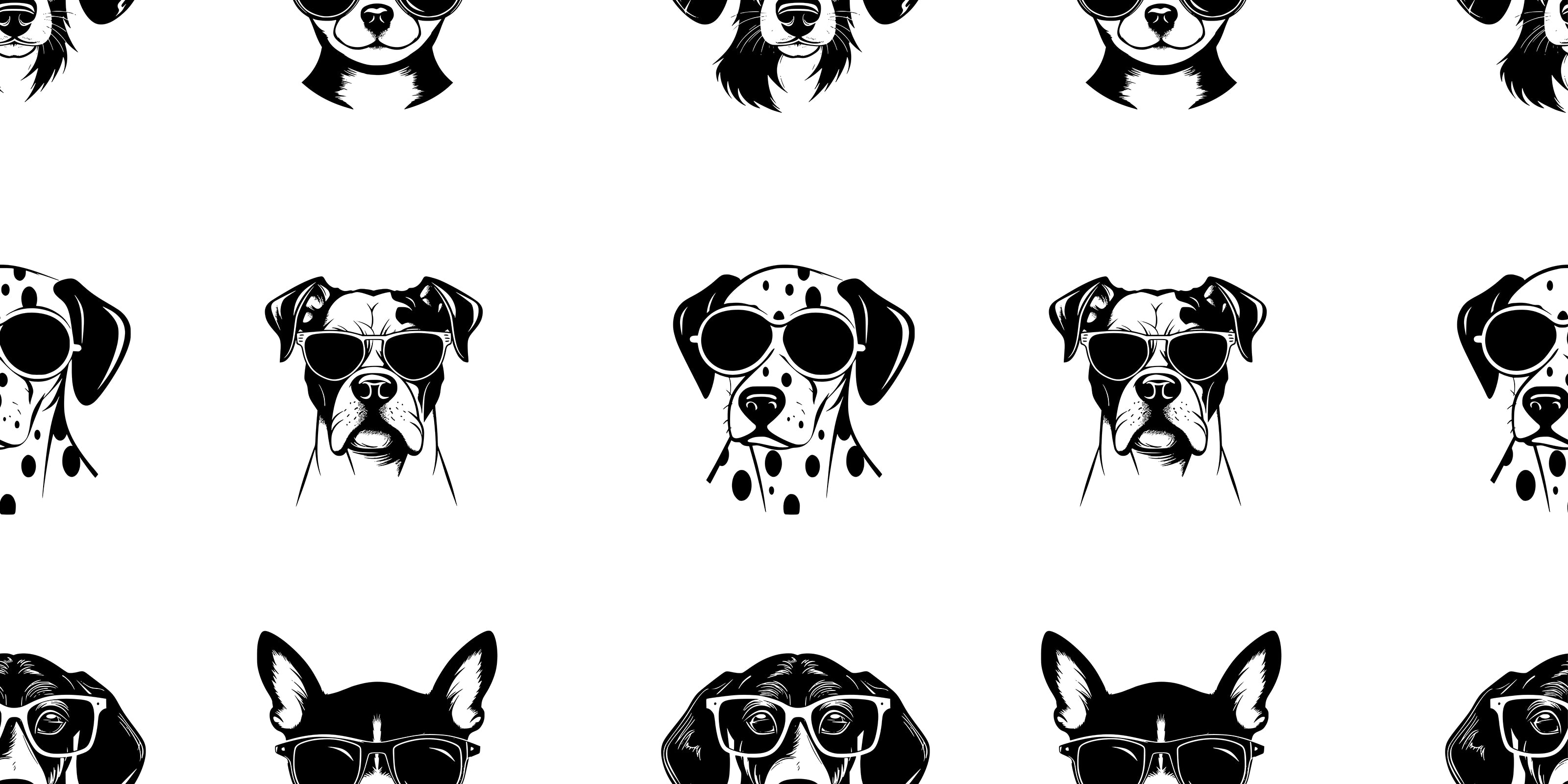 Minimalist Dog Wallpaper