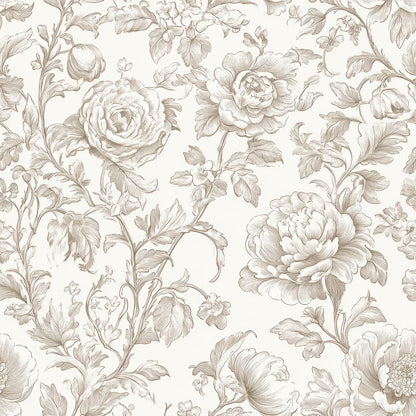 Floral bunch Wallpaper