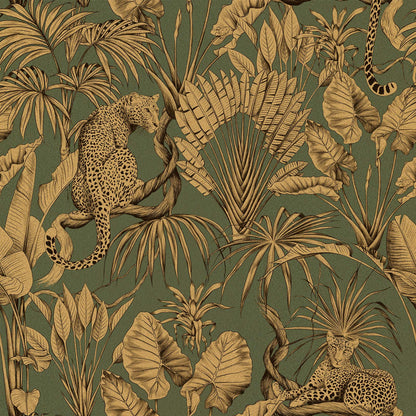 Tropical With Animal Palm Tree Wallpaper