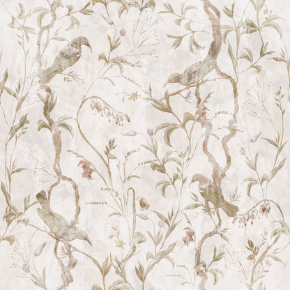 Decorative Botanical Wallpaper
