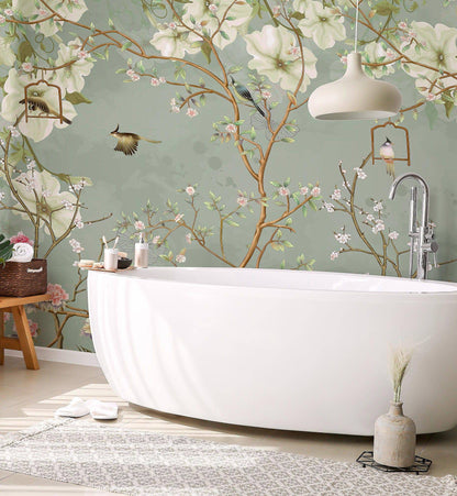 Birds Chinoiserie - Walltrendz