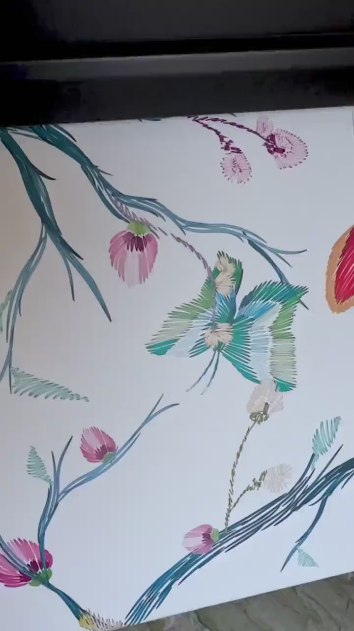 Vintage Cute bird Wallpaper