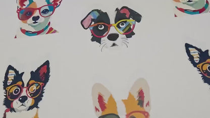 Cool Dog with Sunglasses Wallpaper