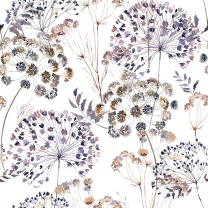 Floral Boho Art Wallpaper