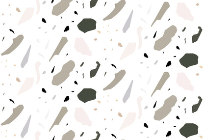 Terrazzo Abstract Wallpaper