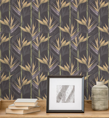 Watercolor flowers luxury sketchy blossom wallpaper with for entryway walls